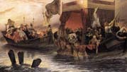 the state barge of cardinal richelieu on the rhone